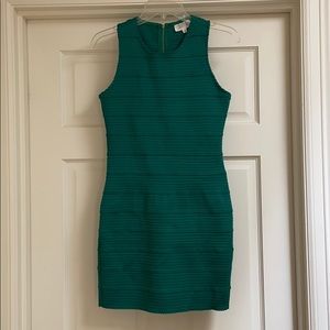 NWOT Devlin Nordstrom body con green dress size M
